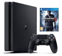 Nouvelle PS4 Slim 1 To + Uncharted 4 : A Thief's End - Reconditionné - Bon état