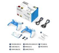 Console de jeu stick plug-and-play X10, jeux rétro arcade, PS1, PSP, N64 pour TV HD，carte mémoire de 128 Go incluse