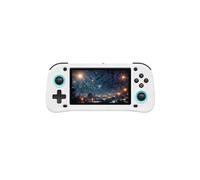 Console de jeu SZSMART G28 4,3 pouces HD + 128 Go 30 000 jeux - Blanc