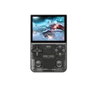 Console de jeu SZSMART K36 3,5 pouces, système open source 64 Go (16 000 jeux) - Noir