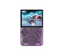 Console de jeu SZSMART K36 3,5 pouces, système open source 64 Go (16 000 jeux) - Violet