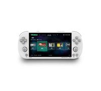 Console de jeu SZSMART Trimui Smart Pro 4,96 pouces, système open source, 256 Go (16 000 Go) - Blanc