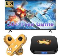 Console de jeu TV, boîte de jeu intégrée pour 200 jeux avec manette de jeu sans fil, contrôle somatosensoriel, Plug and Play, pour enfants et adultes, fêtes et dates de jeu
