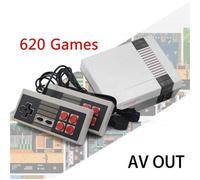Console De Jeu Vidéo Classique Rétro Intégré Nes 620 En 1 Dual Control