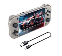 Console de jeu vidéo portable - Appareil rétro HD avec écran de 4,3 pouces, design compact | console classique de poche pour jeux d'arcade et d'aventures, parfait pour les voyages et les jeux gratuits