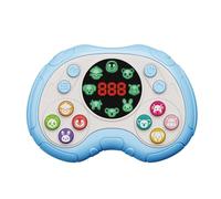 Console De Jeu Vidéo Puzzle - 13x9x3,5 Cm Jeu Musical À Poussée Rapide Illuminé Correspondance Fruits │ Écran LED Jeu À Poussée Vitesse Apprentissage Sensoriel │ Jeu Multijoueur à Bulles