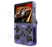 Console de jeux 128 Go Febotak R36S - Joystick 3D - Écran IPS HD 3,5 pouces - Batterie 3500 mAh - Plus de 40 000 jeux