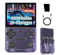 Console de Jeux Portable K36,16000+ Jeux,écran 3.5-in 640 * 480 IPS OCA, 20+ émulateurs,Double Joystick avec Carte TF 64G,Console de Jeux vidéo rétro Portable sans Fil,Cadeaux pour Adultes et Enfants