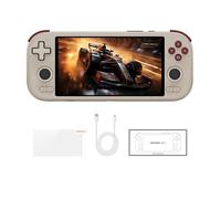 Console de jeux portable MANGMI AIR X, écran tactile 5,5 pouces, Android 14, Gris, Pas de carte de jeu