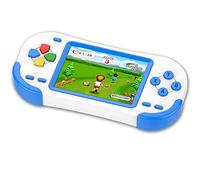 Console de Jeux Portable pour Enfants Adultes Construit en 220 avec 16bit Éducation Jeux Classiques Vidéo Plug & Play et Consoles Système 3.0" LCD Big Écran d’Anniversaire et Cadeau de Noël-Bleu