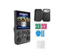 Console de jeux portable RetrÃ' R36MAX 64 GB, Tela IPS 4,0 Polegadas, Reprodutor VÃdeo Bolso PortÃtil, CompatÃvel com Mais 30 Emuladores A