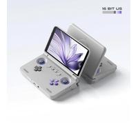 Console de jeux portable Retroid Pocket Flip2, écran AMOLED 5,5 pouces, sans carte de jeu,Gris