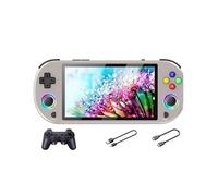 Console de jeux RetrÃ' M22 Pro 128 GB, Tela IPS 5,0 Polegadas, Joystick LED RGB com Suporte para LINUX/Emelec 4.3 PS1 Video Player B