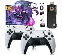 Console de Jeux Rétro LAISHUNN 30 000+ Jeux Classiques, 40+ Émulateurs, 2 Manettes Sans Fil, Port HDMI Plug & Play, Mini Terminal Arcade pour Famille et Adultes
