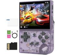 Console De Jeux Rétro Portable RG35XX Linux 3.5"" IPS Écran Console De Jeux Vidéo Portable 64G 5000 Jeux Intégrés HDMI Sortie