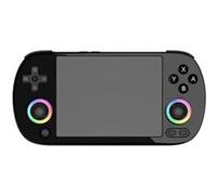 Console de jeux rétrogaming RG40XX H Avec lumière RVB Carte TF 32 Go Avec plus de 5000 jeux LPDDR4 1 Go Écran IPS 640*480P Batterie 3200mAh 6 heures d'autonomie Système d'exploitation Linux 5G Wifi Bl