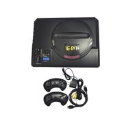 Console de Jeux Vidéo 16 Bits pour Mega Drive avec Manettes Sans Fil, Sortie TV Haute Définition Compatible , Prise Européenne