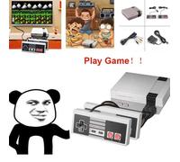 Console de jeux vidéo Mini TV + Double Gamepads Support PAL & NTSC