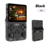 Console de jeux vidéo rétro - keeper - R36S - 20000 jeux intégrés - Écran IPS 3,5 pouces - 64 Go - Autonomie 6-8 heures