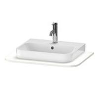 Duravit Console de lavabo Happy D.2 Plus HP031B03636 65x48 cm 1 découpe Blanc