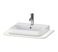 Duravit Console de lavabo Happy D.2 Plus HP031B 65×48 cm, 1 découpe, Nordic White