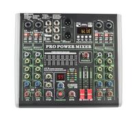 Console De Mixage 6 Canaux Avec 99 Effets, Amplificateur, Bluetooth, USB, Enregistrement Audio PC, Table 2 X 100 W