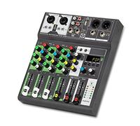 Console de mixage Audio Bluetooth Professionnelle, Bonne sensibilité, Enregistrement USB, Mini Table DJ, qualité