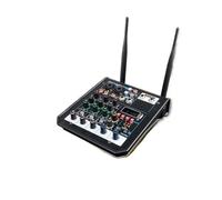 Console de mixage DJ 4 canaux avec mixeur Bluetooth et microphone sans fil for studio de scène Pour Professionnels
