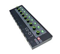 Console de mixage miniature en métal 4/8 canaux pour la pratique du podcasting et la production musicale mobile