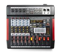Console de mixage - POWER DYNAMICS - PDM-T604 - 6 canaux - Processeur de son - 380 effets spéciaux