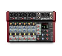 PDM-Y801 Console de Mixage 8 canaux avec Bluetooth - Entrées Micro, Alimentation fantôme 48V