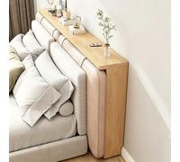 Console de rangement pour entrée, table d'appoint étroite, console naturelle en bois massif, table longue derrière le canapé, petite table d'entrée étroite en pin, espace réservé au mur ou à