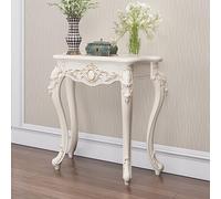 Console de rangement pour entrée, table d'appoint étroite, style victorien vintage - Meuble décoratif pour entrée, couloir ou hall d'entrée - Table basse avec pieds - Pièce d'exposition idéa