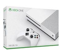 Console de salon - Microsoft - Xbox One S - 500 Go - Blanc - Abonnement Xbox Live Gold 14 jours