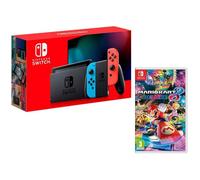 Nintendo Switch console Rouge Néon/Bleu Néon32Go + Mario Kart 8 Deluxe