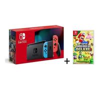 Console de salon - Nintendo - Switch - Rouge/Bleu Néon - 32 Go - Nouveau modèle V2