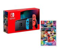 Console de salon - Nintendo - Switch - Rouge Néon/Bleu Néon - 32 Go - Mario Kart 8 Deluxe
