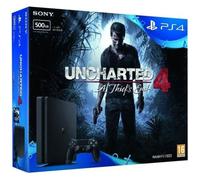 Console de salon - Playstation - PS4 - 500 Go - Edition Slim - Uncharted 4 inclus