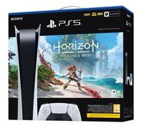 Console de salon - Sony - PlayStation 5 - 825 Go - Blanc - Edition Digital + Horizon Forbidden West
