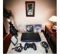 Console de salon - Sony - PS3 Ultra Slim - Manette neuve - 3 jeux aléatoires - HDMI inclus