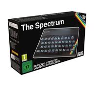 Console de salon - The Spectrum - Rétrogaming - Couleurs arc-en-ciel - 48 jeux intégrés - HDMI 720 HD