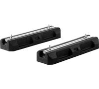 Console de sol VEVOR pour climatiseurs Mini-Split, socle d'amortissement pour système de pompe à chaleur AC 9000-36000 BTU, montage au sol Jeu de base de patins anti-vibrations en caoutchouc, charge m