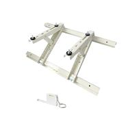 Console de toit pour climatiseur - Support pour appareils climatiques MT630 avec mètre ruban et niveau à bulle | pour climatiseurs split et pompe à chaleur | jusqu'à 140 Kg