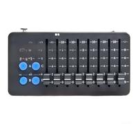 Console d'éclairage sans fil rechargeable pour contrôleur DMX 32 canaux pour soirées DJ - Portable pour mini unité de bureau avec mémoire (sans fil)