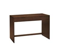 Console décor bois 2 tiroirs 120cm noyer - Tania