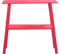 Console décorative scandinave buffet Japandi 90cm rose