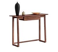 Console d'entrée de Style Ferme avec tiroir - Table d'appoint étroite for Couloir(Brown)