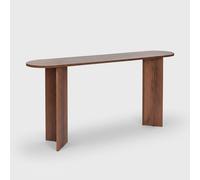 Console d'entrée design minimal ovale Sira