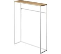 Console D'entrée En Bois Et Métal Tower Blanc