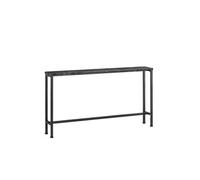 Table Console FSB19-SCH SoBuy - Cadre et 4 Pieds en Fer - L120xP20x65cm - Noir